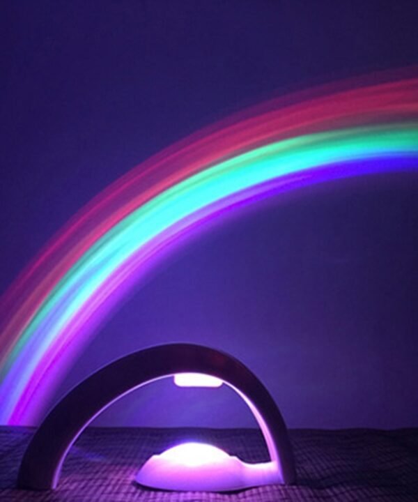 Romantic Rainbow Projection Decorative Lamp Bedside LED Night Light