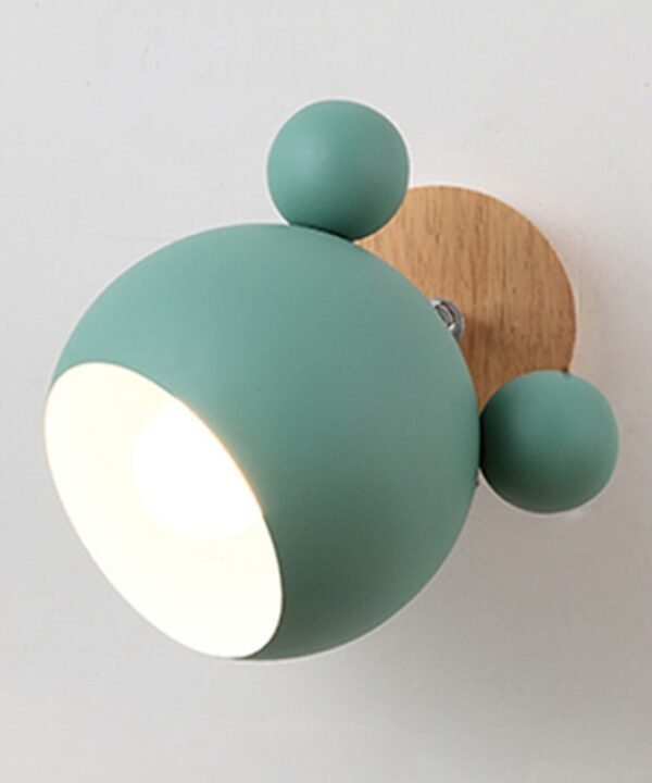 Creative Cartoon E27 LED Warm White Light Wall Lamp for Bedside Passage