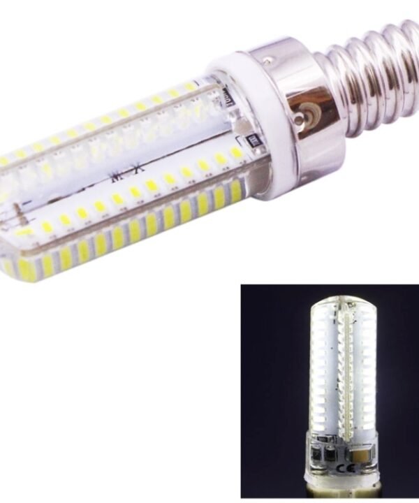 104 LED SMD 3014, AC 110V, E14 110V White Light, E14 110V Warm White
