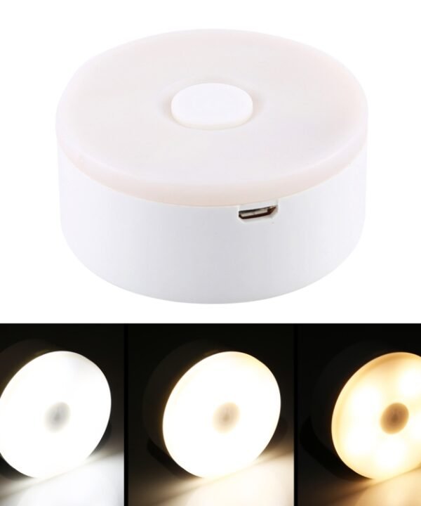 3-color USB Rechargeable LED Night Light