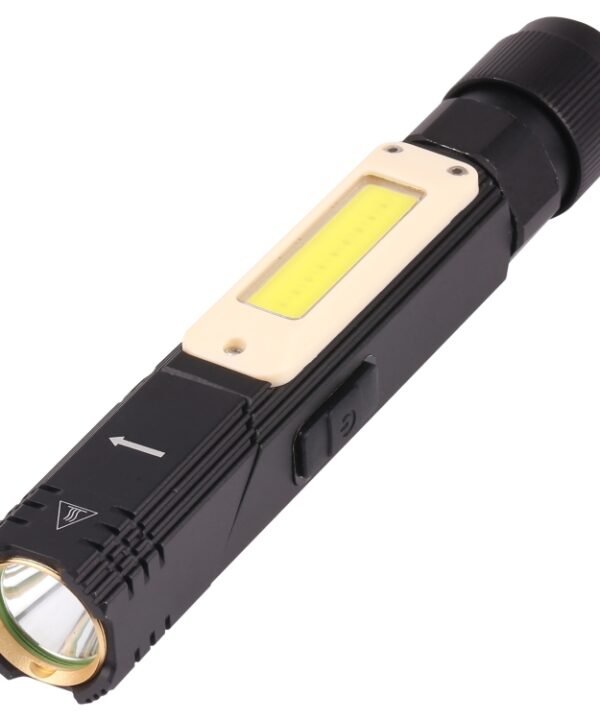 5W 90 Degree Folding Multi-functional Led Flashlight 5 Modes, Size: Large