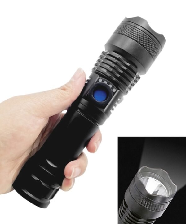 L-839 USB Rechargeable Spotlight Mini Portable XPE Glare LED Flashlight