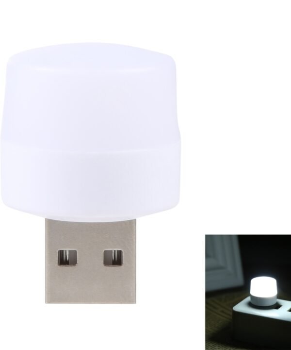 100LM LED USB Mini Night Light, Round