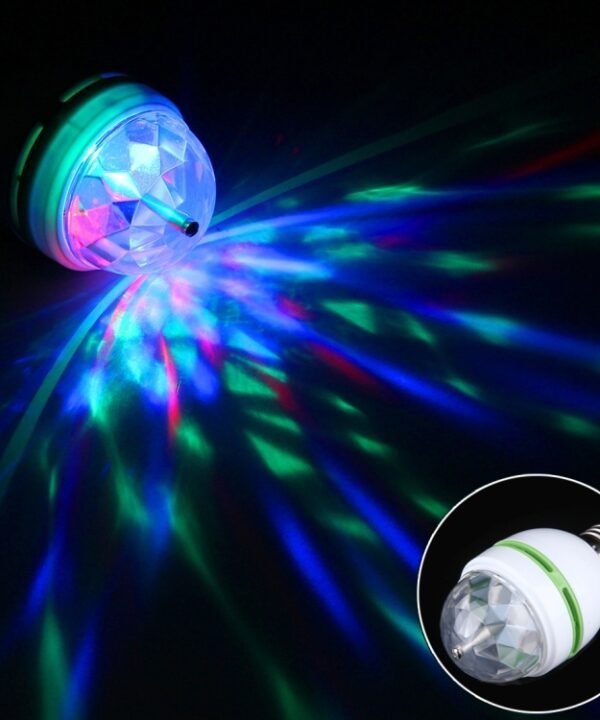 LED Full Color Auto Rotating Lamp for Family Party / KTV / Bars / Hotel / DJs, AC 85-260V