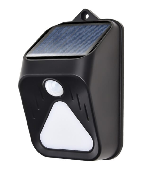 Solar Burglar Alarm Light Remote Control Human Body Induction Alarm