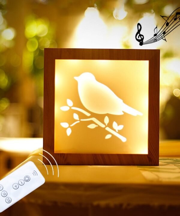 Remote Control Creative Night Light Lamp Novelty Gift, LED2586A, LED2586B