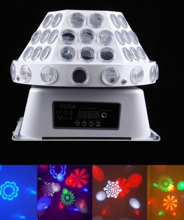Master / Slave / DMX512 / Auto Run / Sound Control Modes, AC 220V