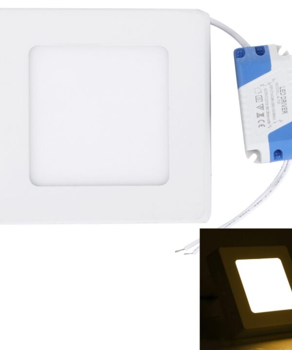 12cm 30 LEDs SMD 2835, AC 85-265V, 6W White Light, 6W Warm White Light