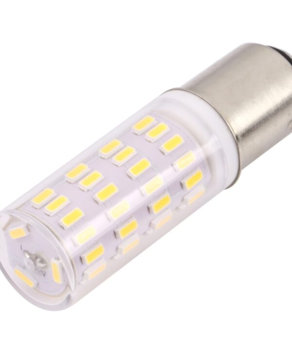 BA15D 63 LEDs SMD 4014 3000K Energy Saving LED Corn Light, AC / DC 12-24V