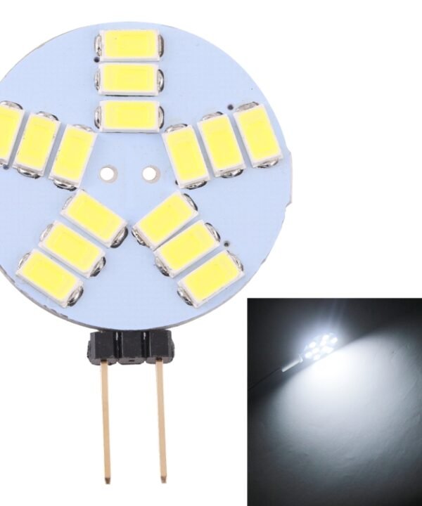 G4 15 LEDs SMD 5730 400LM 2800-3200K Stepless Dimming Energy Saving Light Pin Base Lamp Bulb, DC 12V, G4 15LEDs SMD 5730 400LM, G4 15 LEDs SMD 5730 400LM