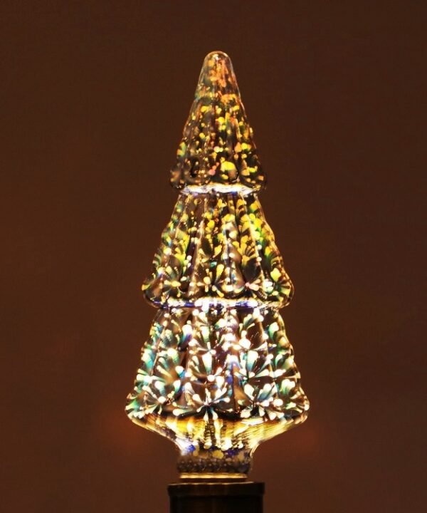 2700K 48 LEDs SMD 2835 Vintage Atmosphere Decoration Art Lamp, AC 85-265V, Christmas Tree Shape