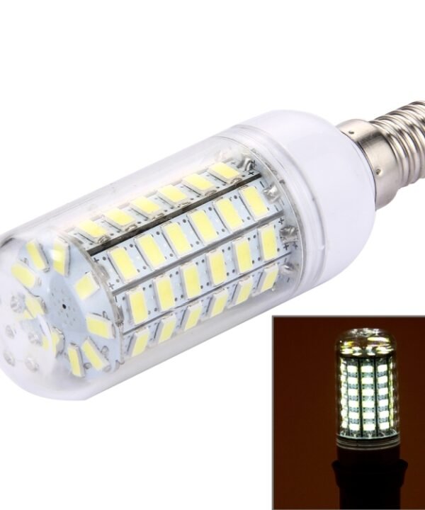 E14 5.5W 69 LEDs SMD 5730 LED Corn Light Bulb, AC 110-130V, AC 110-130V