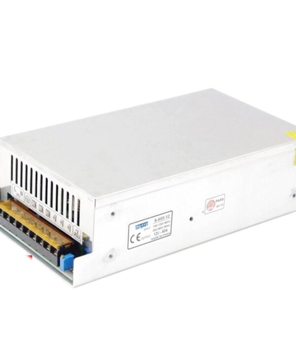 SOMPOM S-600-12 600W 12V 50A Iron Shell Driver LED Light Strip Lighting Monitor Power Supply