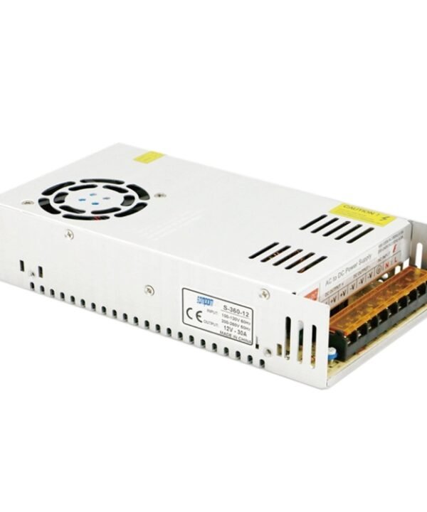 SOMPOM S-360-12 360W 12V 30A Iron Shell Driver LED Light Strip Lighting Monitor Power Supply