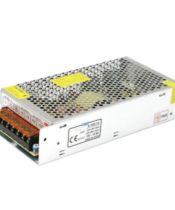 SOMPOM S-150-12 150W 12V 12.5A Iron Shell Driver LED Light Strip Lighting Monitor Power Supply