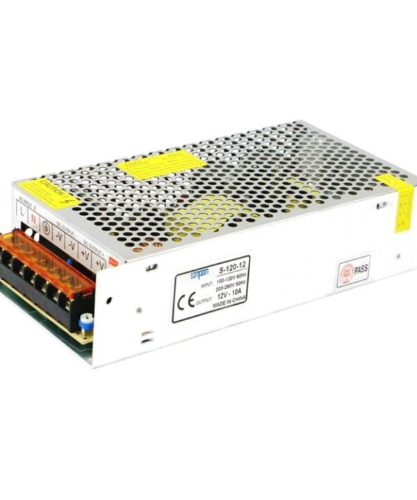 SOMPOM S-120-12 120W 12V 10A Iron Shell Driver LED Light Strip Lighting Monitor Power Supply