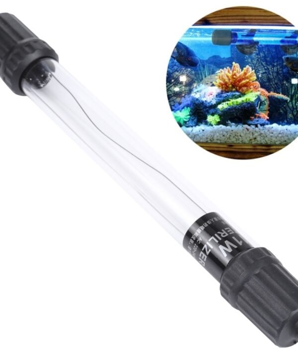 UV-011 11W Ultraviolet Germicidal Lamp Disinfection Light for Aquarium, EU Plug