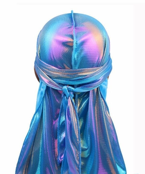 a-3 Laser Silk Imitation Long-tailed Pirate Hat Hip-hop Cape Hat Headkerchief