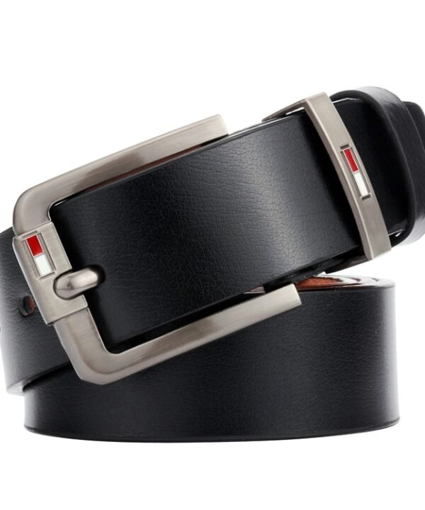 Dandali L8036 Men Casual Antique Pin Buckle Leather Belt Waistband, Length: 115cm, L8036