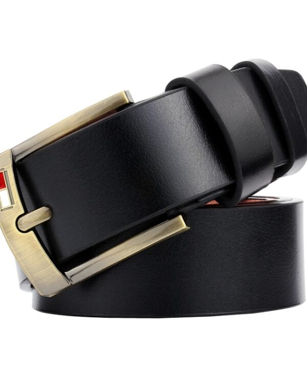 Dandali L8038 Men Casual Retro Pin Buckle Leather Belt Waistband, Length: 115cm, L8038