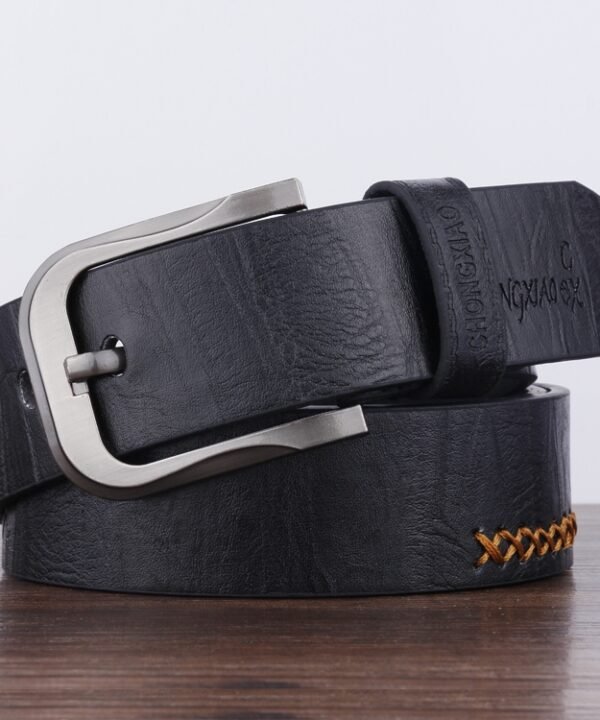 Dandali XX823 Men Retro Pin Buckle Leather Belt Waistband, Length: 110cm, XX823