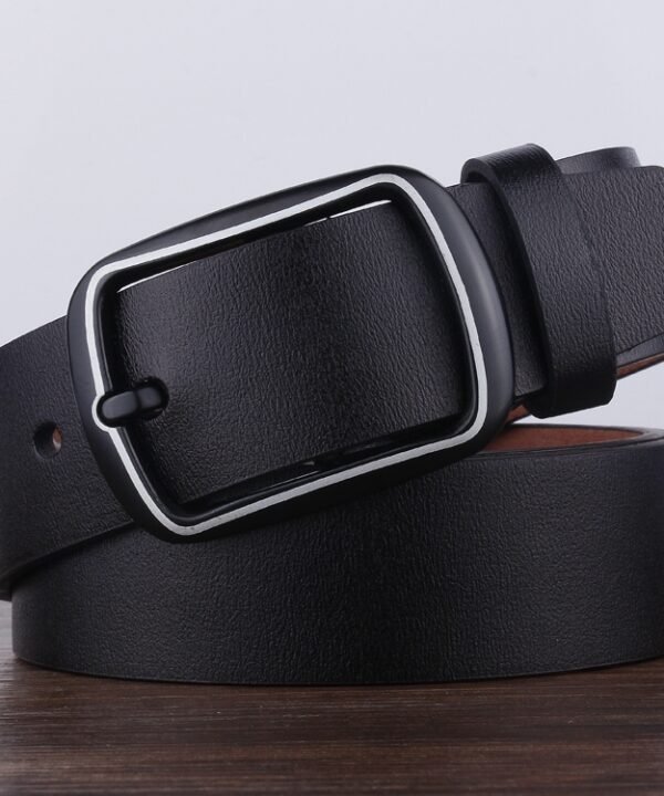 Dandali YY25 Men Fashion Retro Buckle Leather Belt Waistband, Length: 110cm, YY25