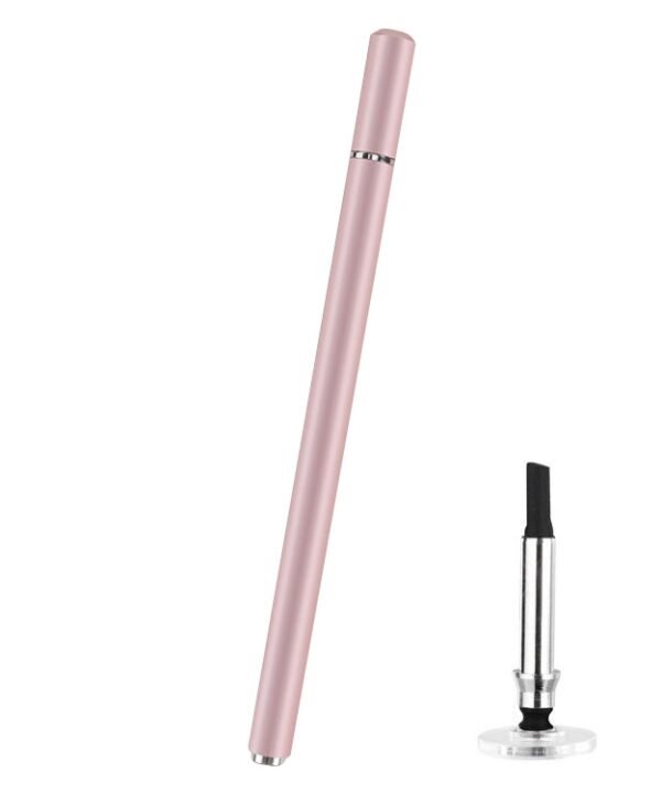 Universal Nano Disc Nib Capacitive Stylus Pen with Magnetic Cap & Spare Nib