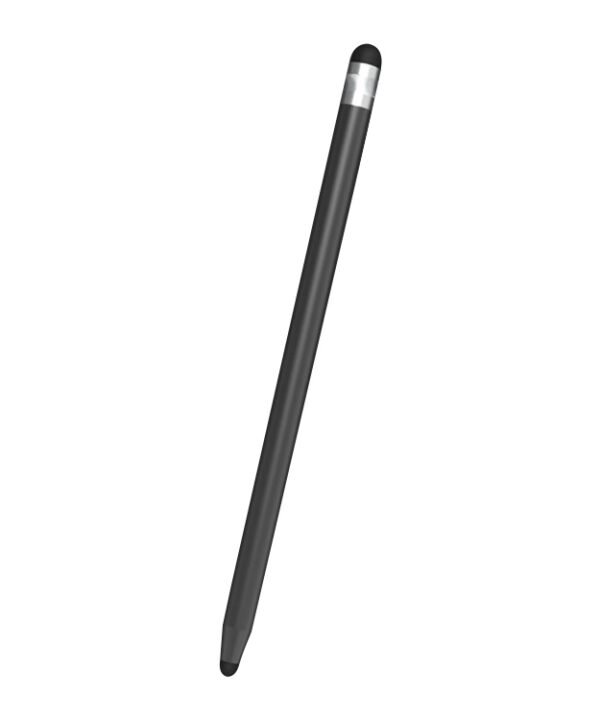 Universal Two-end Rubber Nibs Capacitive Stylus Pen with Magnetic Cap