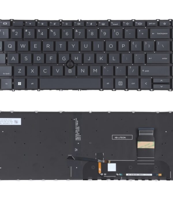 For HP Elitebook 840 G7 G8 845 G7 745 G7 G8 US Version Keyboard with Backlight and Pointing Stick