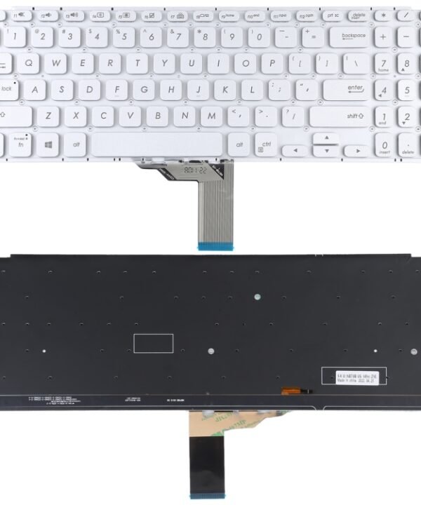 For Asus Vivobook X512 X512D X512DA X512F X512FA X512U US Version Keyboard with Backlight