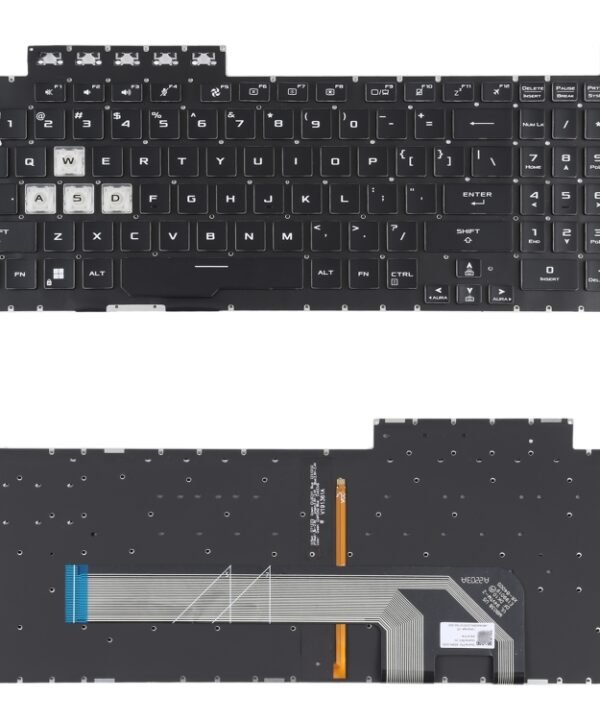 For Asus TUF Gaming F15 FX506 FA506 US Version Keyboard with Backlight