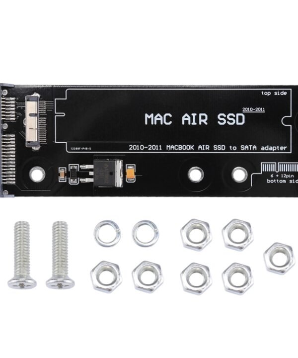 SSD to SATA Adapter for Macbook Air 11.6 inch A1370 (2010-2011) & 13.3 inch A1369 (2010-2011)