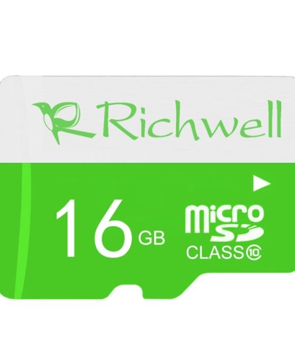 Richwell 16GB High Speed Class 10 Micro SD(TF) Memory Card