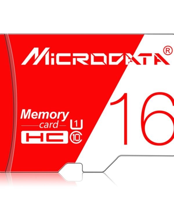 MICRODATA 16GB High Speed U1 Red and White TF(Micro SD) Memory Card