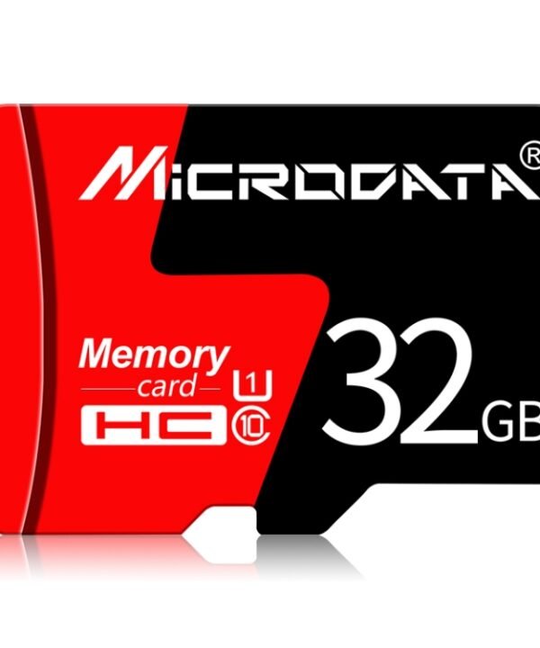 MICRODATA 32GB U1 Red and Black TF(Micro SD) Memory Card