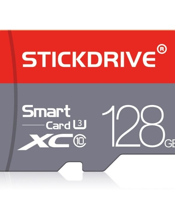 STICKDRIVE 128GB U3 Red and Grey TF(Micro SD) Memory Card