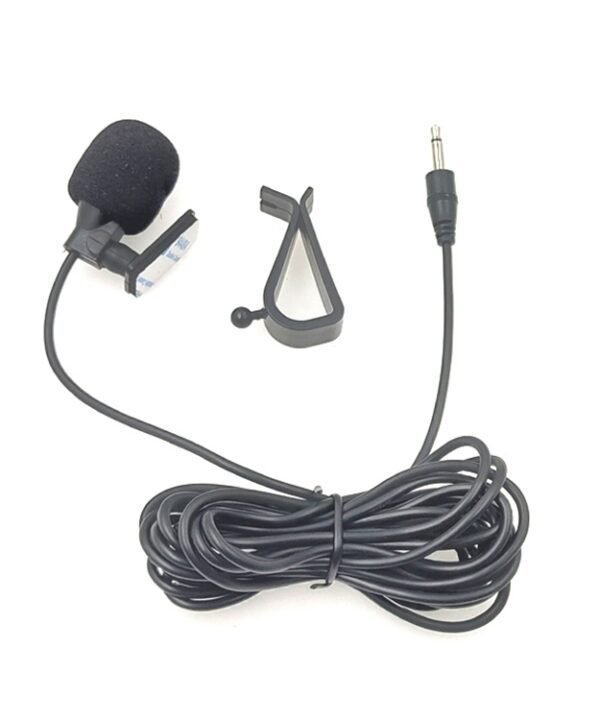 ZJ015MR Mono 3.5mm Straight Plug Car Navigation DVD External Paste Microphone, Length: 3m