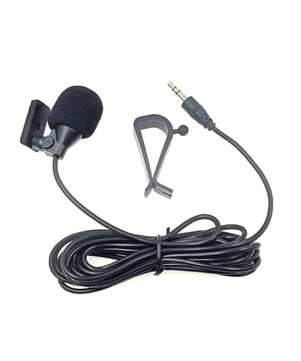 ZJ015MR Stereo 2.5mm Straight Plug Car Navigation DVD External Paste Microphone, Length: 3m