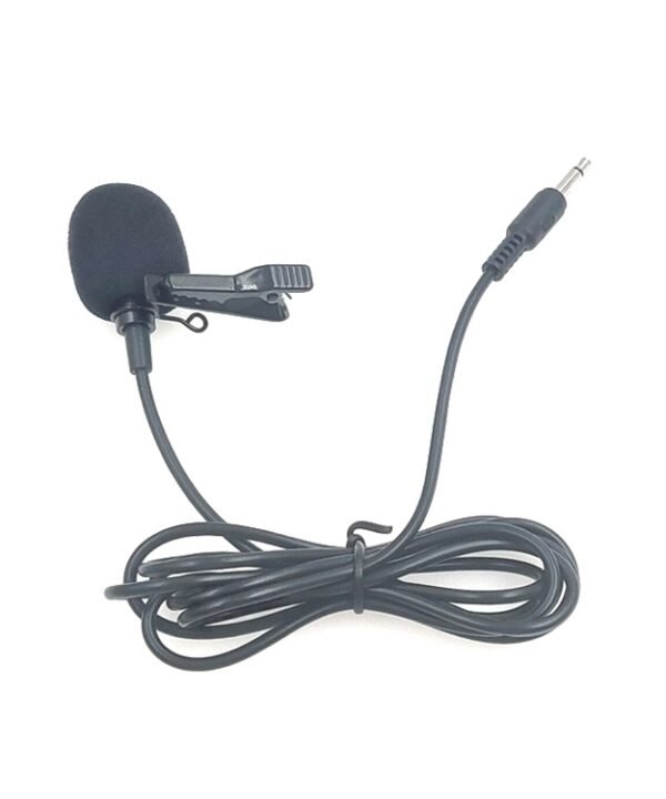 ZJ031MR Mono 2.5mm Straight Plug Tour Guide Megaphone Lavalier Wired Microphone, Length: 1.5m