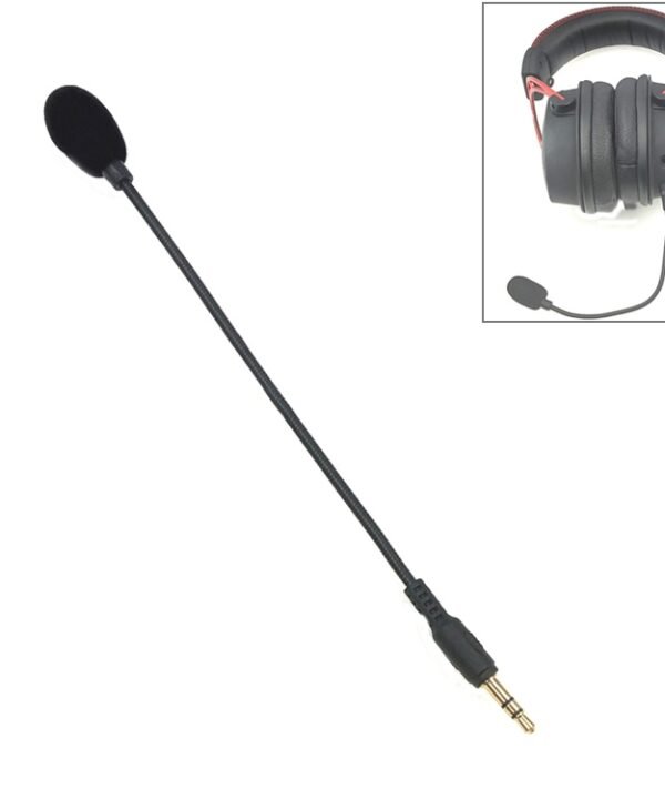 ZJ033MR-03 19cm Stereo 3.5mm Straight Plug Gaming Headset Sound Card Live Microphone