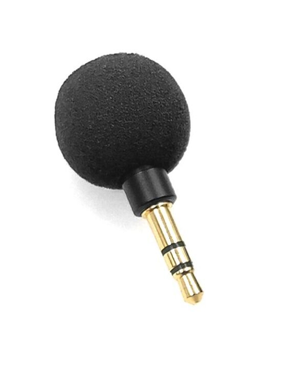 ZJ040MR Stereo 3.5mm Mobile Phone Tablet Laptop Electronic Equipment Mini Straight Microphone
