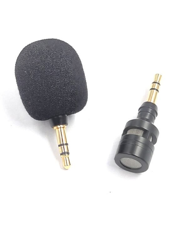 ZJ052MR-01 Stereo 3.5mm Mobile Phone Tablet Game Machine Mini Straight Microphone
