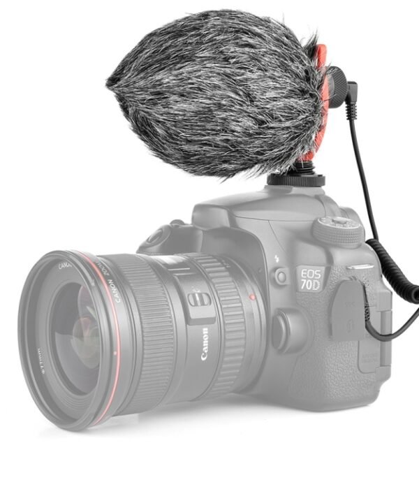 YELANGU MIC10 YLG9920A Professional Interview Condenser Video Shotgun Microphone with 3.5mm Audio Cable for DSLR & DV Camcorder, Microphone