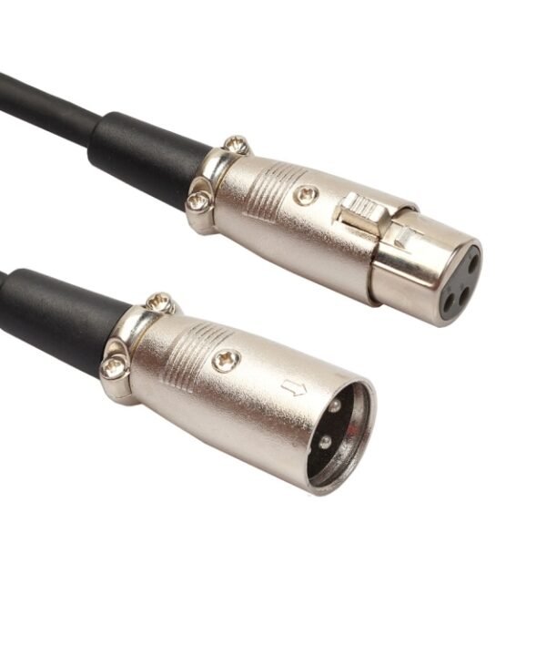 1.8m 3-Pin XLR Male to XLR Female Microphone Cable