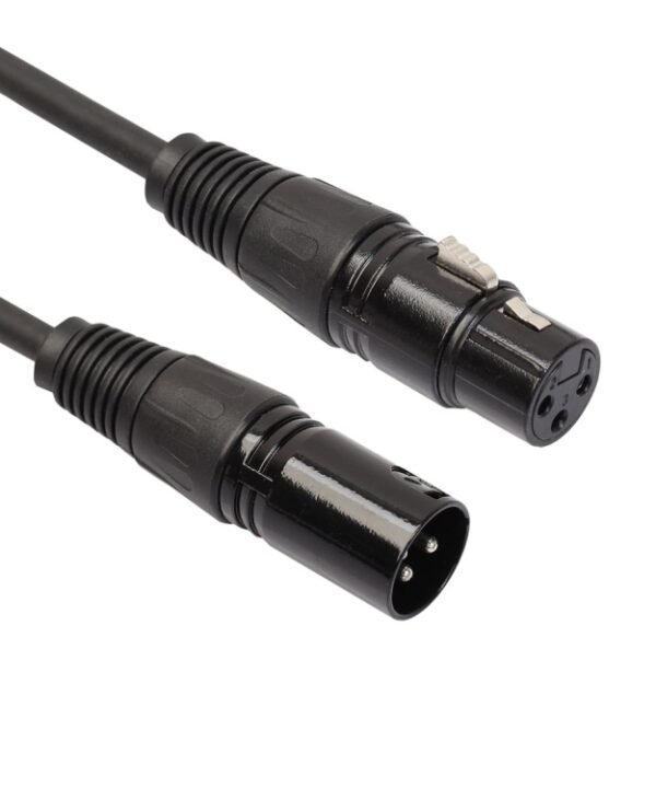 1.8m 3-Pin XLR Male to XLR Female MIC Shielded Cable Microphone Audio Cord, Length: 1.8m