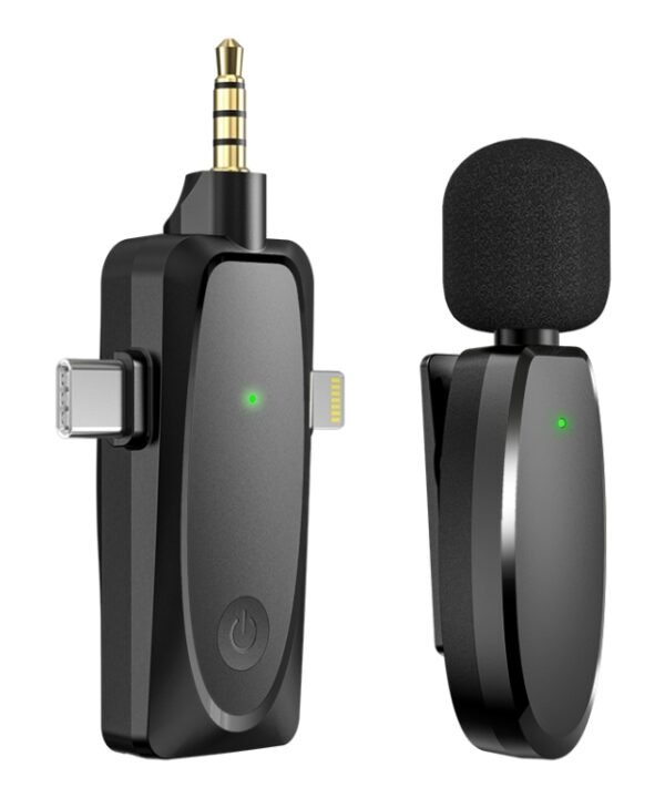 AP003 Mini Smart Noise Reduction Wireless Lavalier Microphone, One by One