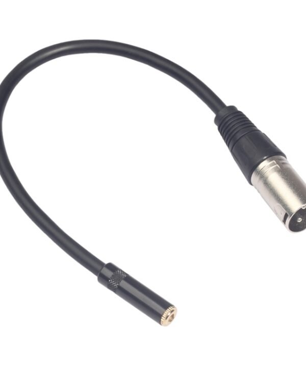 TC227K17-03 3.5mm Female to XLR Male Audio Cable, Length: 0.3m