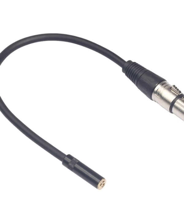 TC227K18-03 3.5mm Female to XLR Female Audio Cable, Length: 0.3m