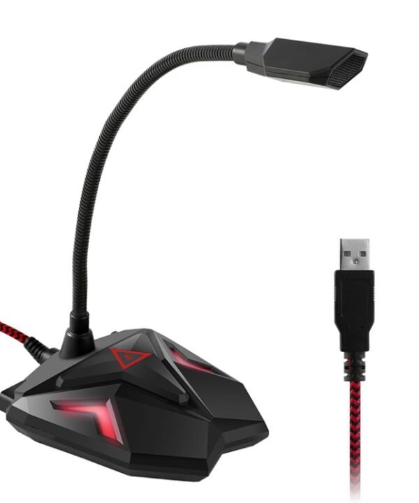 G55 Capacitive Gaming Microphone with LED Indicator