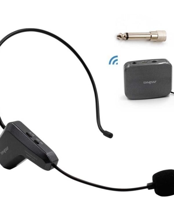 ASiNG WM01 2.4GHz Wireless Audio Transmission Electronic Pickup Microphone, Transmission Distance: 50m